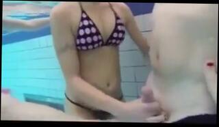 Video 737456004: amateur blowjob hardcore, handjob blowjob, swimming pool handjob