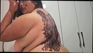 Video 1619900455: chubby milk, bbw milk, swallowing milk, bbw ass bouncing, bbw latin ass, milk rain, slow milking