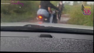 Video 1623846715: cuckold humiliation, big cock humiliation, public humiliation, public cock flashing