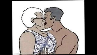 Video 1176673601: cartoon anime, granny loves anal, granny loves black, anime ebony, straight anal