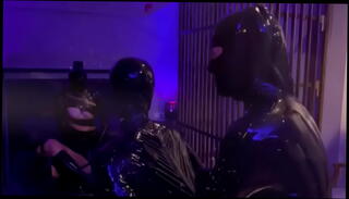 Video 1519014635: latex catsuit, latex orgy, catsuit fetish, latex group, latex rubbing