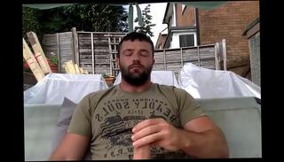 Video 1076409245: gay outdoor masturbation, straight dude, dude jacks