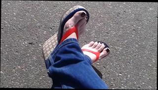 Video 290319704: sexy feet flip flops, sexy black feet, polish feet, big natural tits hardcore, japanese big natural tits