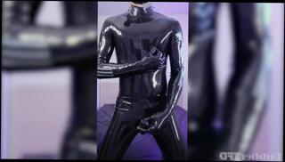 Video 1577094723: latex bdsm fetish, fetish gay solo masturbation, latex catsuit masturbation, gay solo male masturbation, fetish amateur gay