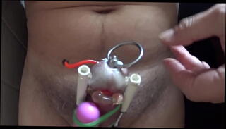 Video 1575187315: dick torture bdsm, plug bdsm, penis plug inserted, urethral plug, plug cumshot, plug cock, plug masturbation, plug sounding, penis sperm