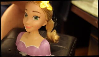 Video 789866085: pigtails solo, toy boy solo, boy solo cumshot, solo blonde toying, doll solo