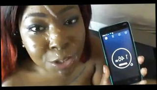 Video 1570614021: african straight, ebony facial, takes straight, straight black