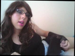 Video 190802604: amateur crossdresser solo, crossdresser solo masturbation, gay solo male masturbation, cute crossdresser