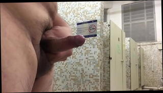 Video 1280330325: caught, naked jerking, public toilet jerking, jerking inside, public cumshot