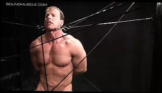 Video 1621148151: bondage domination bdsm, bound bdsm fetish, bdsm gay bondage, bondage amateur bdsm, bound muscle jocks, roped cock, dom sub, torture