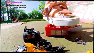 Video 1527724701: barefoot feet, teen girl feet, amateur teen feet, german girl feet, feet straight, giantess feet crush, 18 year old feet, standing feet, feet shoes, feet stepping, feet outdoors, feet hd, toy car crush