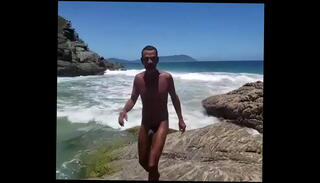 Video 977231145: naked gay, naked beach, brasil gay, brazil gay