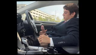 Video 1653668855: big dick car, big dick stroking