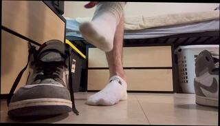 Video 1651157273: solo male feet fetish, gay feet fetish, fetish feet socks, solo gay amateur