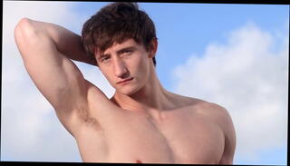 Video 1603786411: gay beach, sex head, teasing