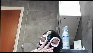 Video 1226372001: crossdresser wanking, gay crossdresser, crossdresser smoking