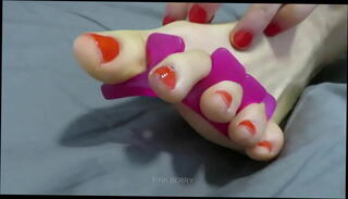 Video 1612097345: worship feet foot toes, goddess feet foot worship, feet foot fetish toes, modeling foot fetish, red toes foot, toes small feet, sensual foot worship, female foot worship, foot fetish petite, toe nail polish, sweet toes