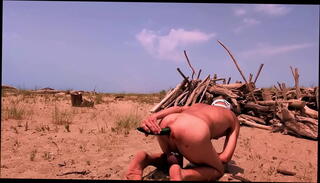 Video 1657373225: slave anal fucked bdsm, gay bdsm slave training, slave cage, bdsm male slave, penis cage outdoor, slave fucks white, bdsm public fucked, bdsm beach, slave shaving, cucumber anal fuck