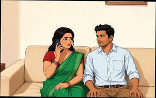 Video 1664355431: aunty helps, family aunty, straight