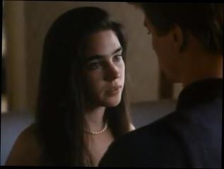 Video 738083304: jennifer connelly, softcore, skinny, big natural boobs, nude, kissing, sexy, babe