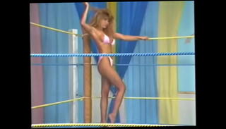 Video 1278584835: bikini catfight, hot bikini babe, blonde bikini babe, brunette bikini, girls wrestling