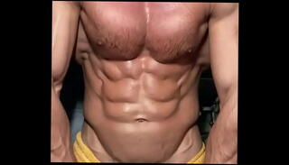 Video 1398400475: muscle worship nipple play, worships big, ripped muscular