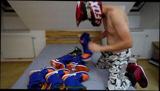 Video 1657184793: fetish solo, amateur solo handjob, solo male handjob, boots fetish