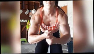 Video 1566860671: sexy muscle girl, sexy straight muscle, sexy women, sexy female muscle