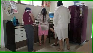 Video 1658856375: foursome double, maid double, dirty double, double team hot, talking double, indian double, homemade foursome, foursome blowjob, homemade housewife, homemade first blowjob, dirty hindi talk desi, housewife kitchen