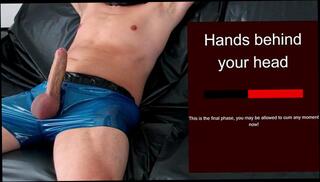 Video 1657398953: joi solo masturbation, fetish solo masturbation, latex joi, solo male joi, solo jerk cumshot, solo amateur jerking, jerk instructions joi, solo guy jerking, latex shorts