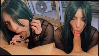 Video 1658889353: green eyes, girl fetish pov, pov fetish babe, fetish pov blowjob, amateur pov deep throat, white girl pov, haired pov, cock sucking cosplay