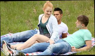 Video 1569201314: bisexual male, hot threesome, pussy fuck big dick, fucks amazing pussy, warm dick, park dick, dick big time