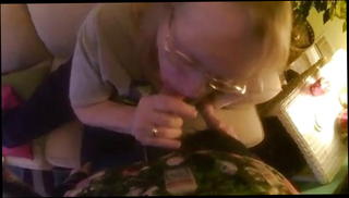 Video 1416481701: granny milf, milf sucks swallows, blonde granny swallows, homemade granny, straight milf