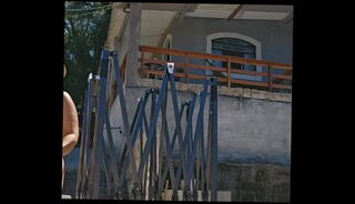 Video 1621542925: big butt woman, woman couple, big ass woman, exhibitionist couple, big ass pool, young woman