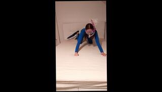 Video 1635105923: bondage latex girl, bondage bdsm girl, bondage amateur bdsm, latex solo, solo trans girl