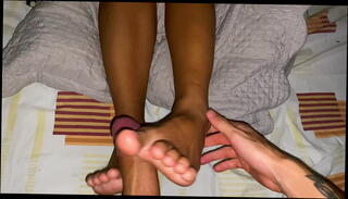 Video 1656521035: blowjob feet fetish, amateur fetish couple, caught masturbating, masturbation foot, caught surprise, petite feet, brunette feet