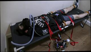 Video 1665870651: latex fetish bondage, latex bdsm fetish, bdsm gay bondage, bondage amateur bdsm, latex machine, gagging machine, gay fetish cumshot, strapping boy, sub strapped, machine hd