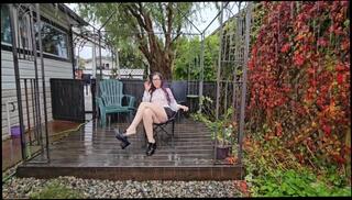 Video 1620451633: solo ass feet, solo female feet, solo big tit babe, solo amateur babe, soaked feet, feet small tits, rain solo, feet shoes, long hair solo, solo female public, nerdy amateur, blouse tits