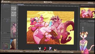 Video 1607906693: cartoon furry, male furry, solo male