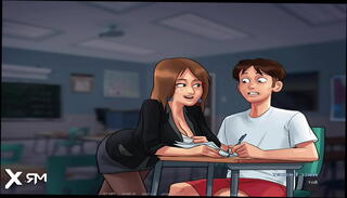 Video 1327902065: hentai anime cartoon, hentai anime game, anime toon, toon teen, tits teacher, teacher touches