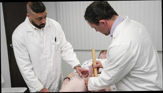 Video 1657962584: latin twink bareback threesome, bareback twink gay sex, fetish threesome sex, doctor examines, takes doctors, girl friend