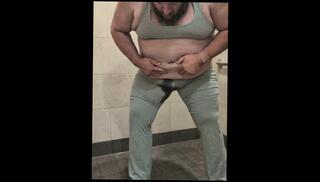Video 1618259273: chubby crossdresser solo, amateur crossdresser solo, fetish gay piss, solo male piss, solo jerk cumshot, pissing pants gay, panty fetish jerk, piss wet panties
