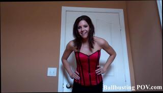 Video 238761301: femdom bdsm, femdom pov, ball busting pov, femdom balls squeeze, femdom spanking, straight bdsm, femdom hd, little bitch boy, takes balls