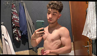 Video 1600252494: gay twink solo masturbation, gay twink male, cum play