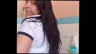 Video 1602685515: twerking amateur, amateur bath, amateur brown
