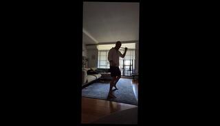 Video 1658594673: amateur webcam solo, male solo webcam, solo dance, solo training