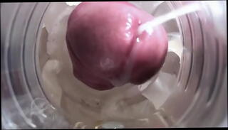 Video 1227473795: gay cumshots closeup, flashlight