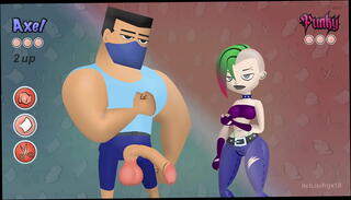 Video 1625149235: cartoon femdom, blowjob handjob femdom, game cartoon, balls