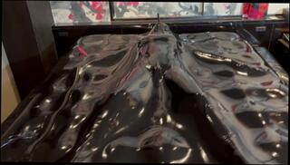 Video 1626111893: latex fetish bondage, japanese latex catsuit, latex amateur, latex boots, latex asian