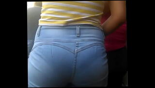 Video 1353001605: teen jean shorts, candid teen